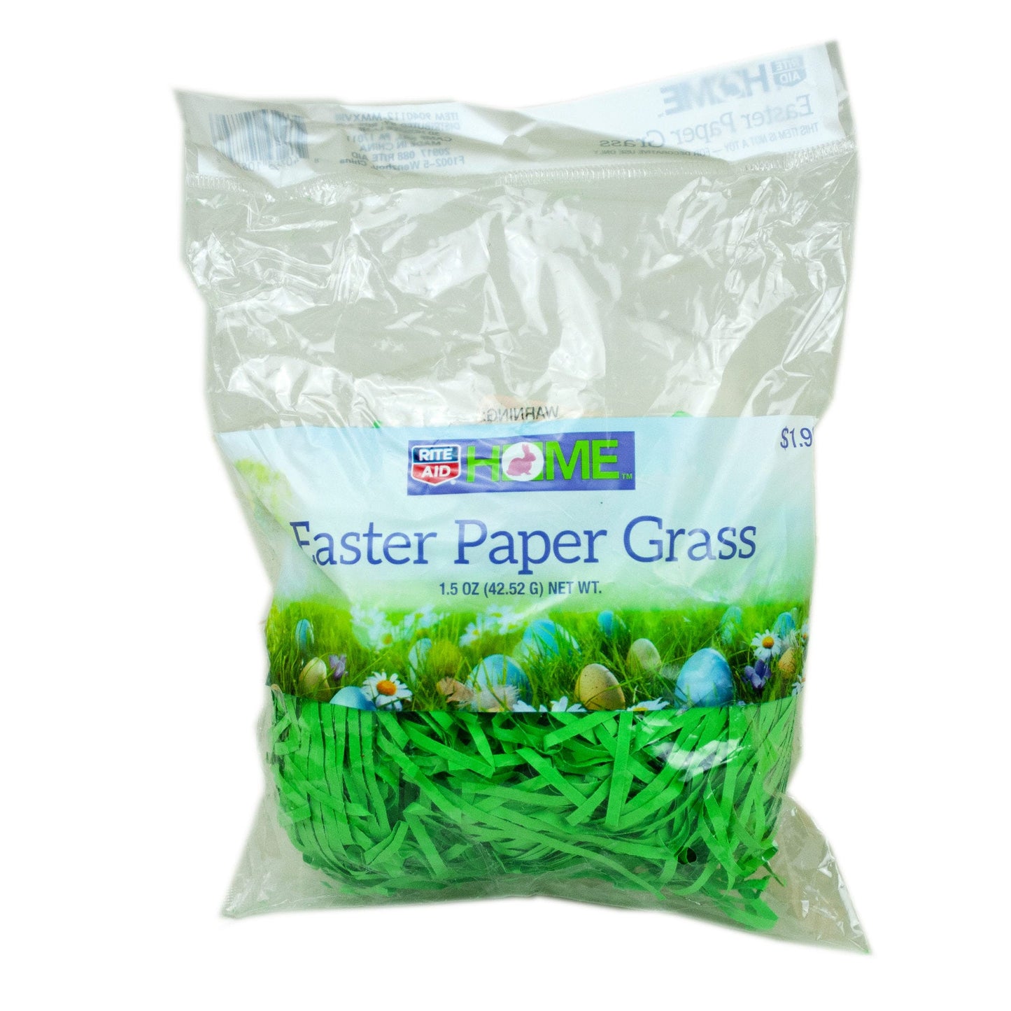 1.5 oz Paper Easter Grass in Assorted Colors