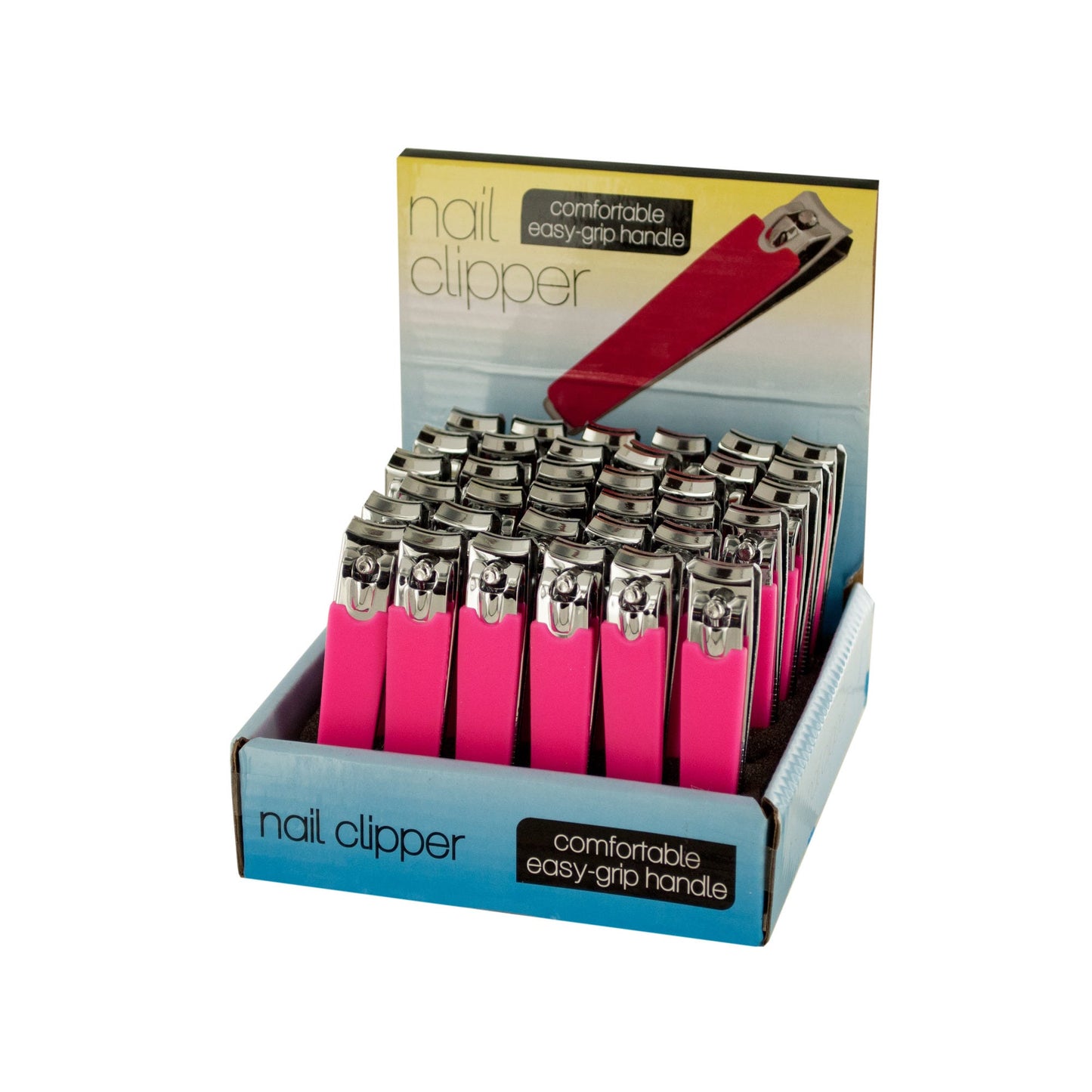 Nail Clipper with Easy-Grip Handle Countertop Display