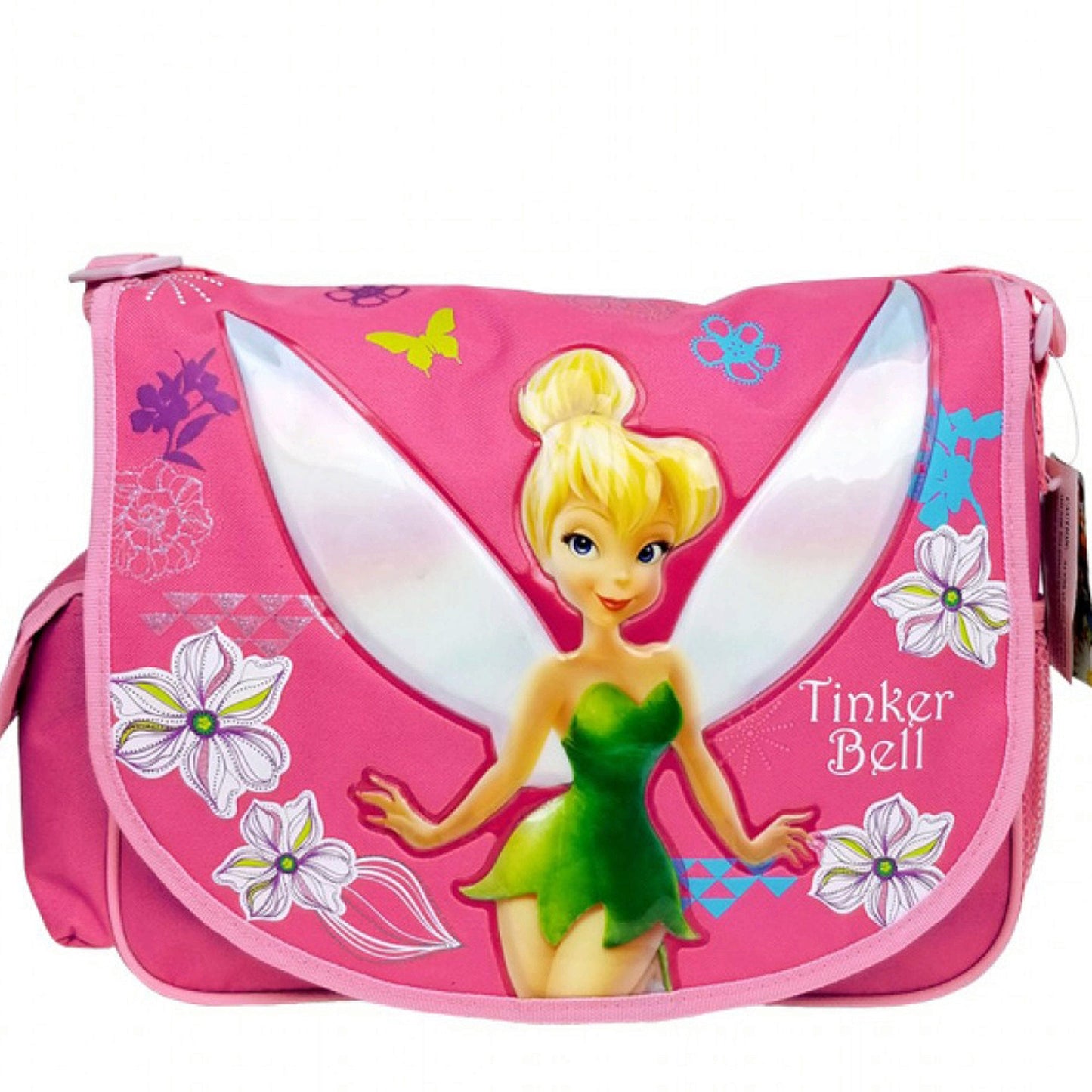 Tinkerbell Floral Messenger Bag