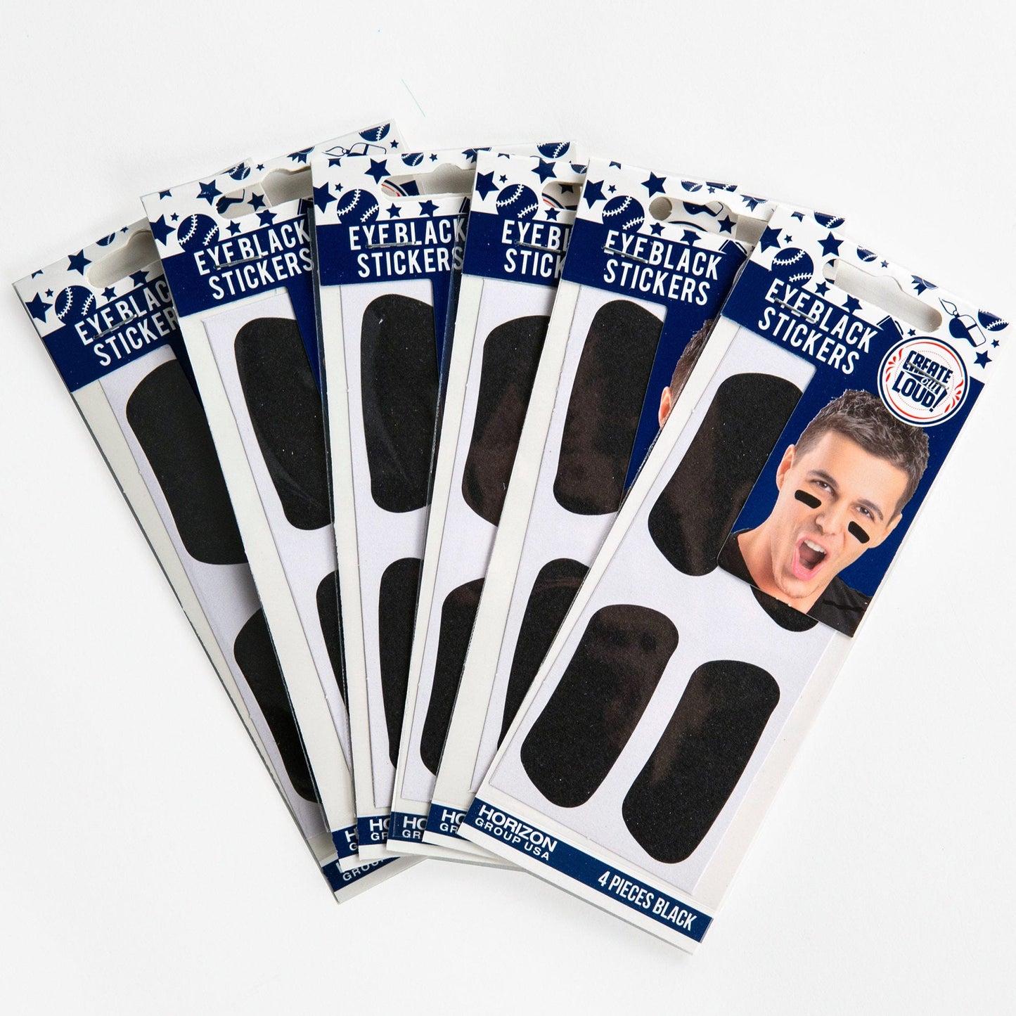Set of 4 Eye Black Stickers