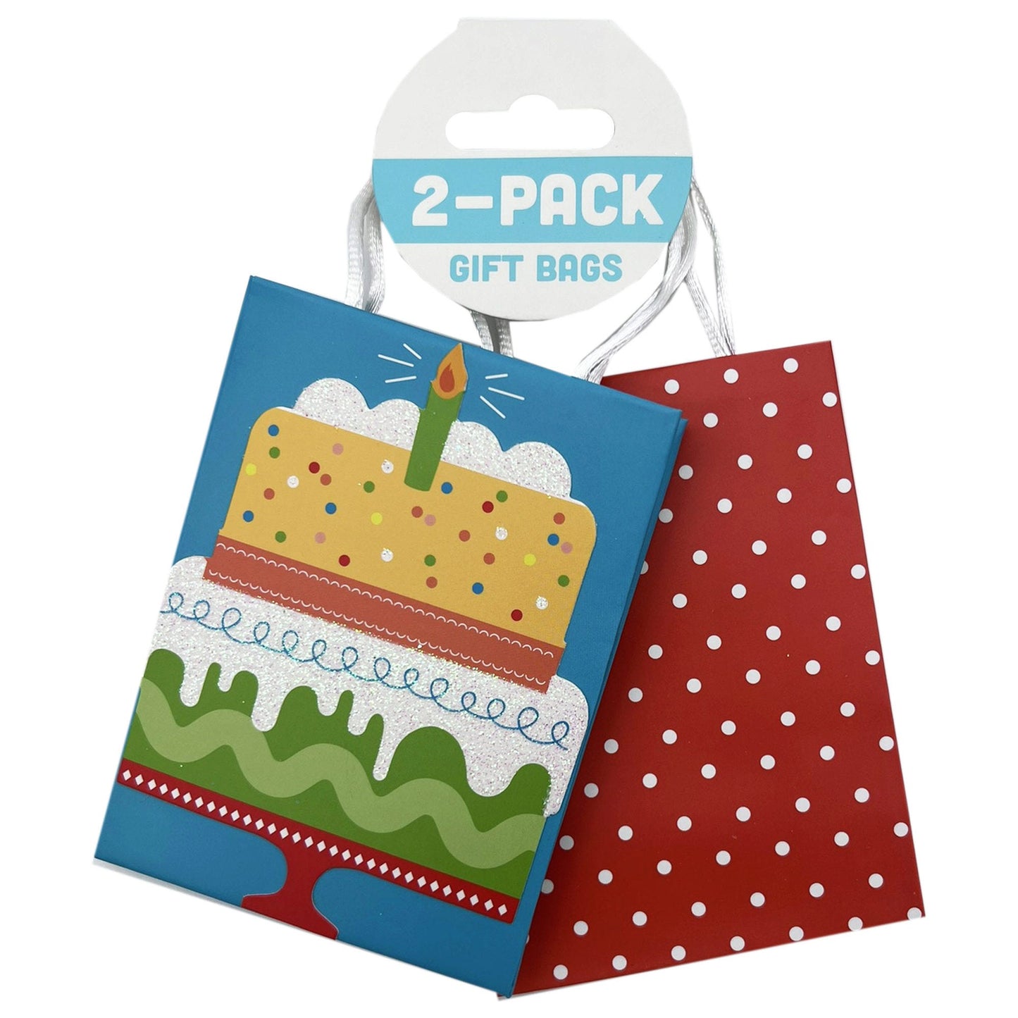 2 Pack Celebrate Mini Gift Bags