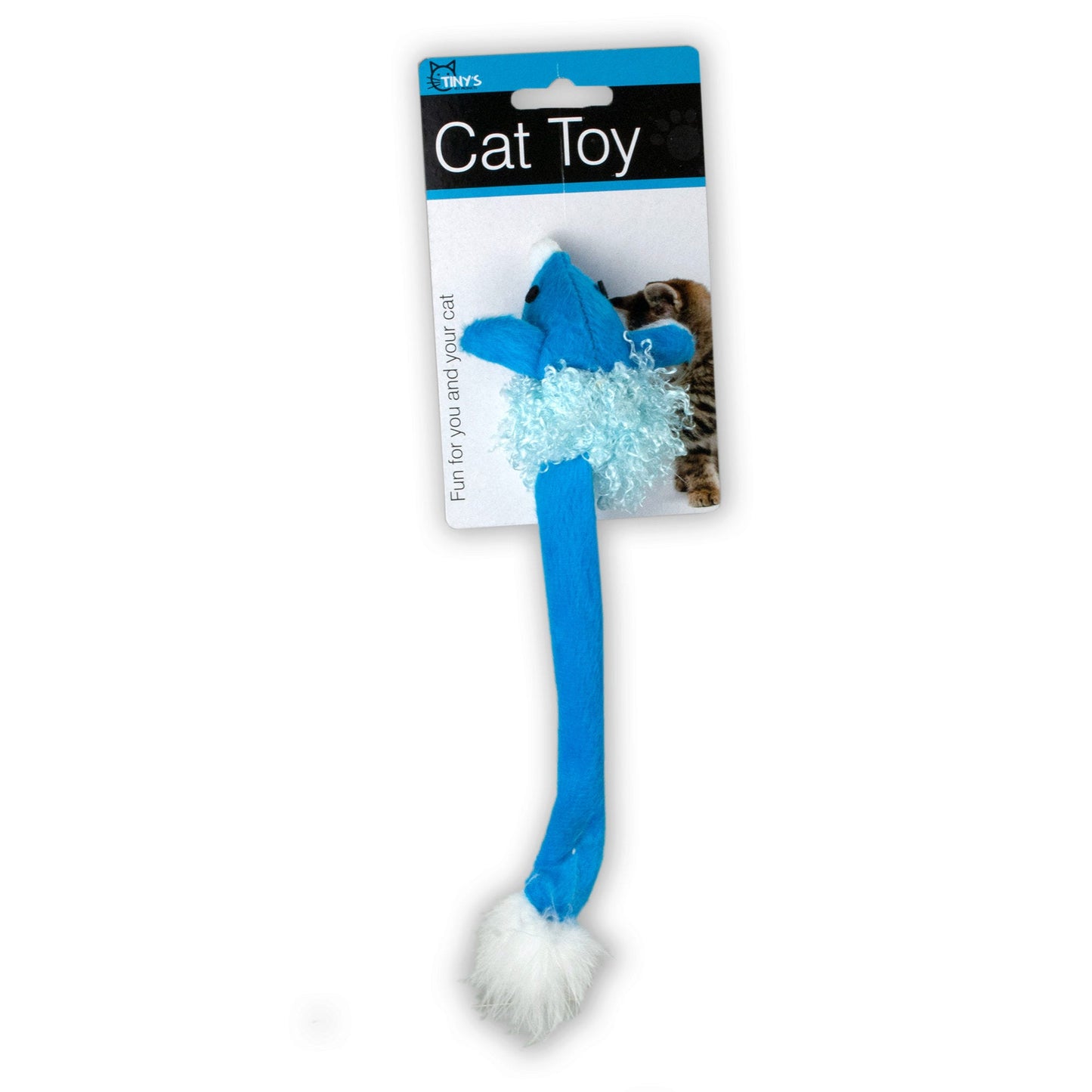 Cat Toy Mouse with Bell and Feathers