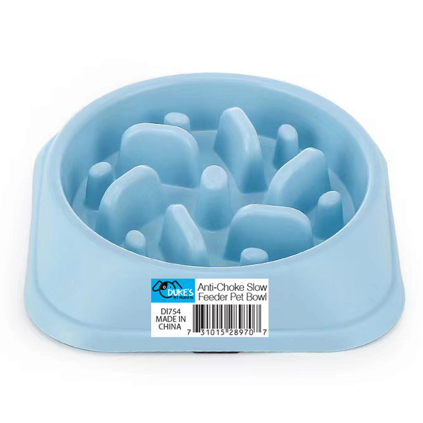 Anti-Choke Slow Feeder Pet Bowl