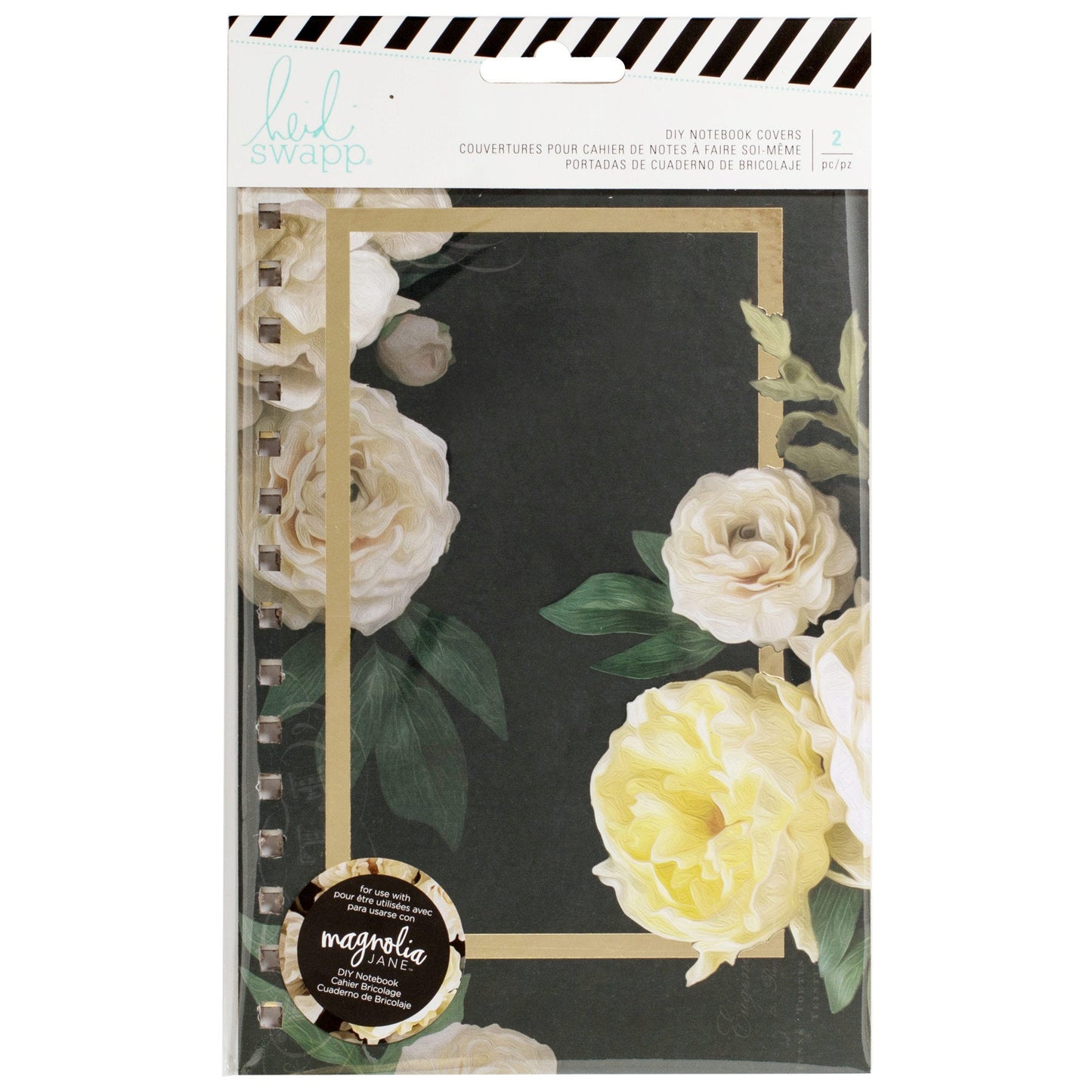 Heidi Swapp Magnolia Jane DIY Notebook Cover