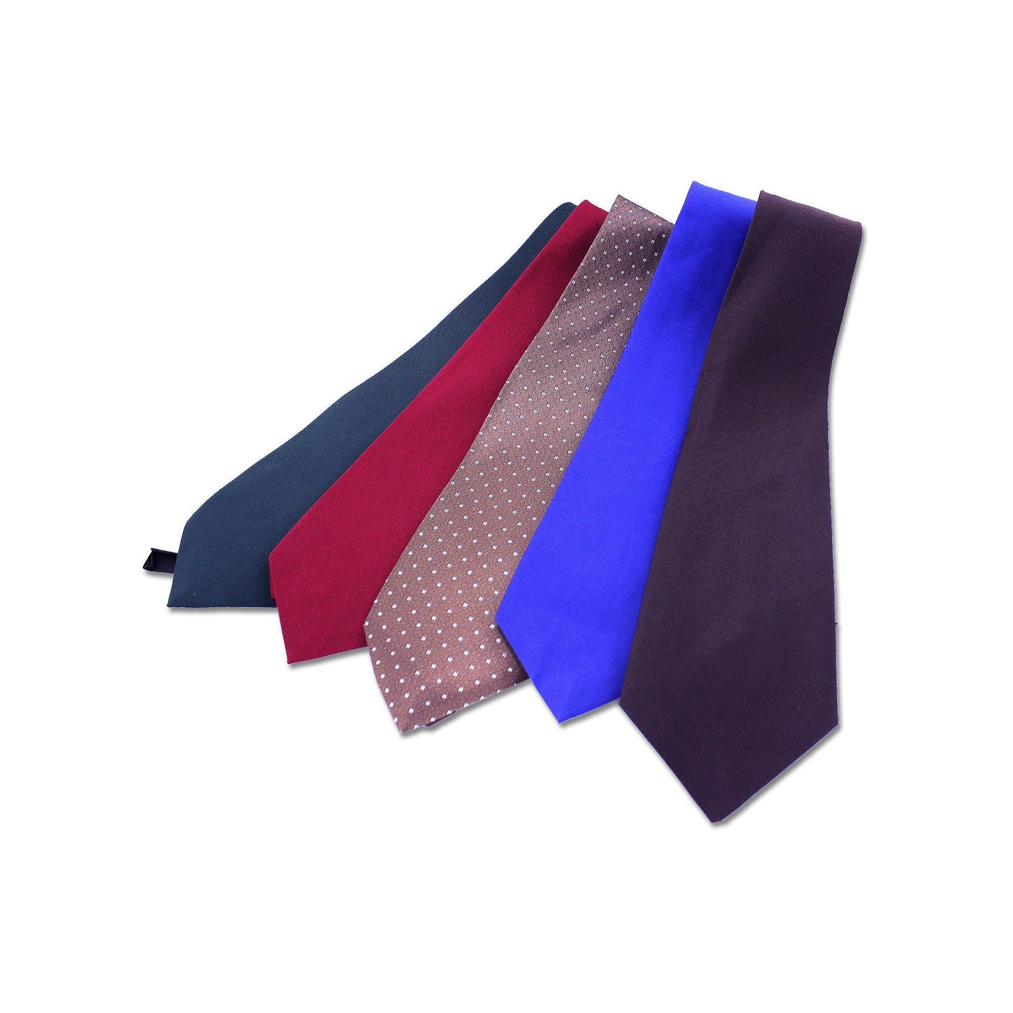 Polyester Assorted Solid Color Men's Ties