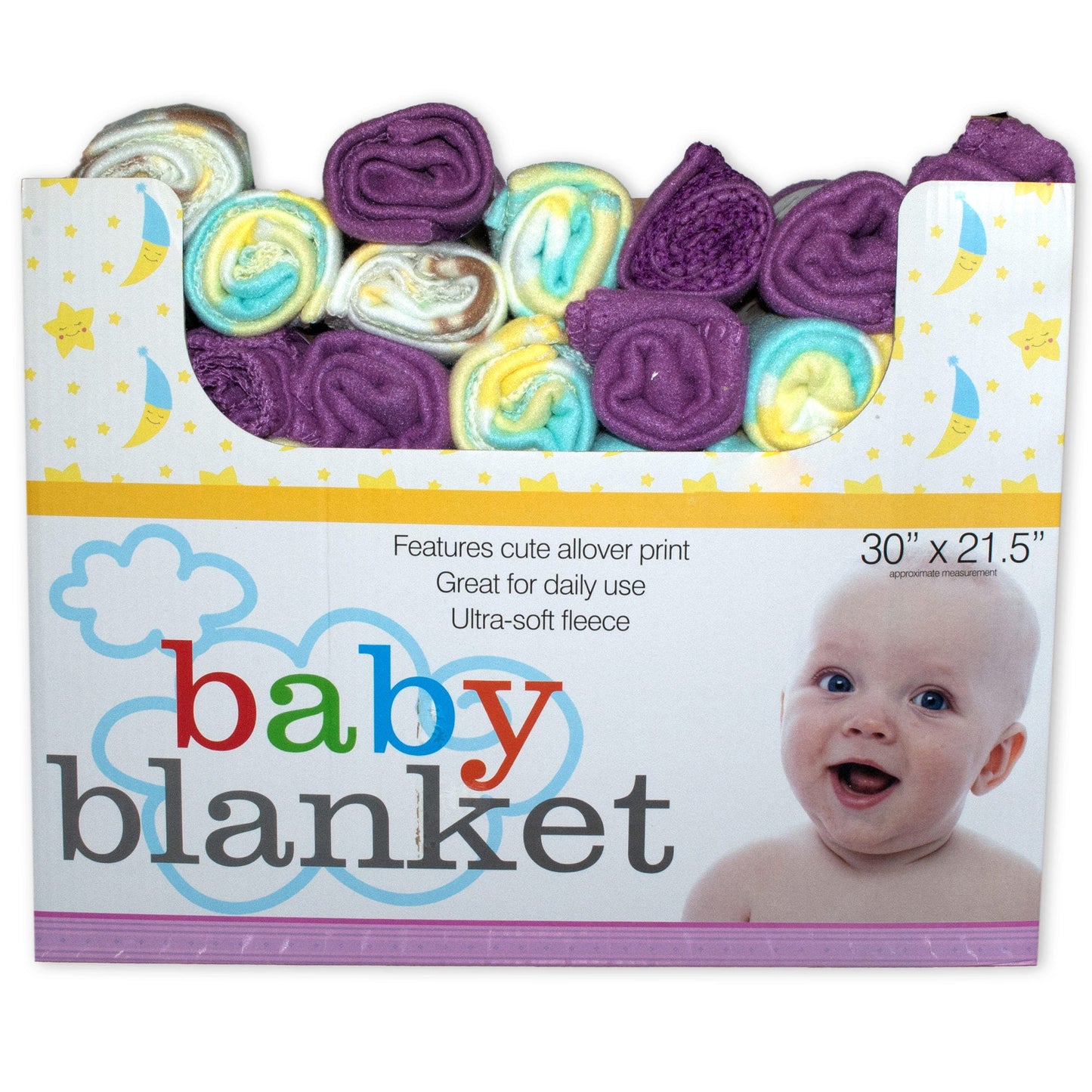 Fleece Baby Blanket Countertop Display