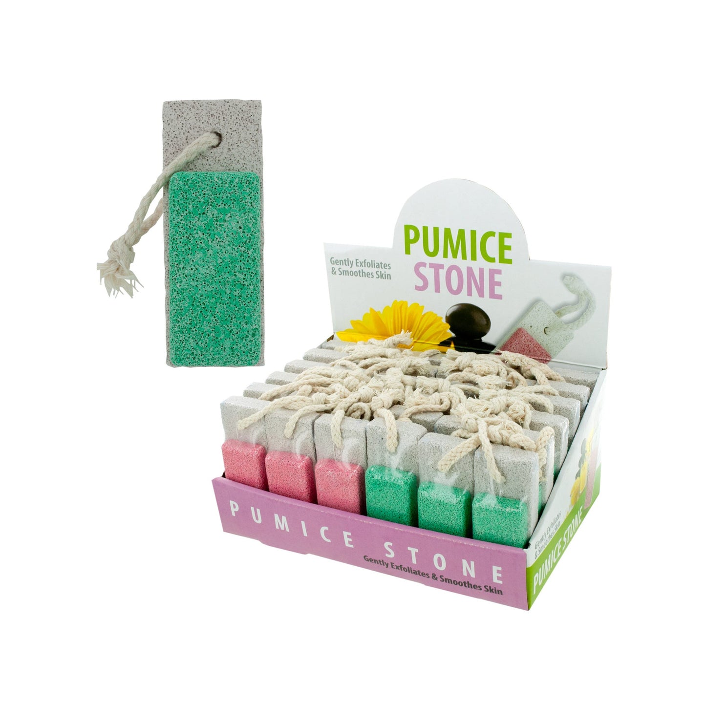 Two in One Pumice Stone Counter Top Display
