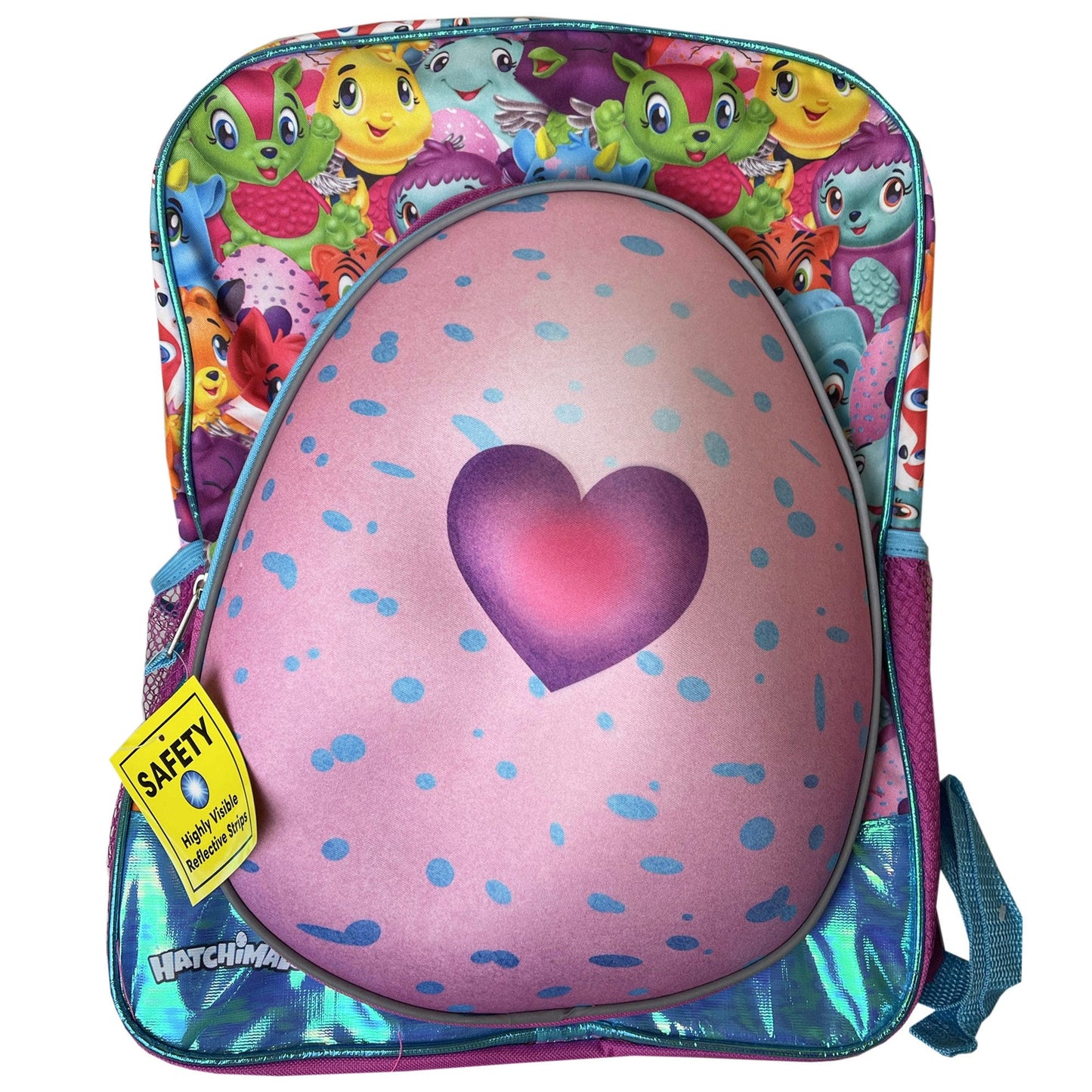 Hatchimals 3D Heart Egg 16" Molded Backpack