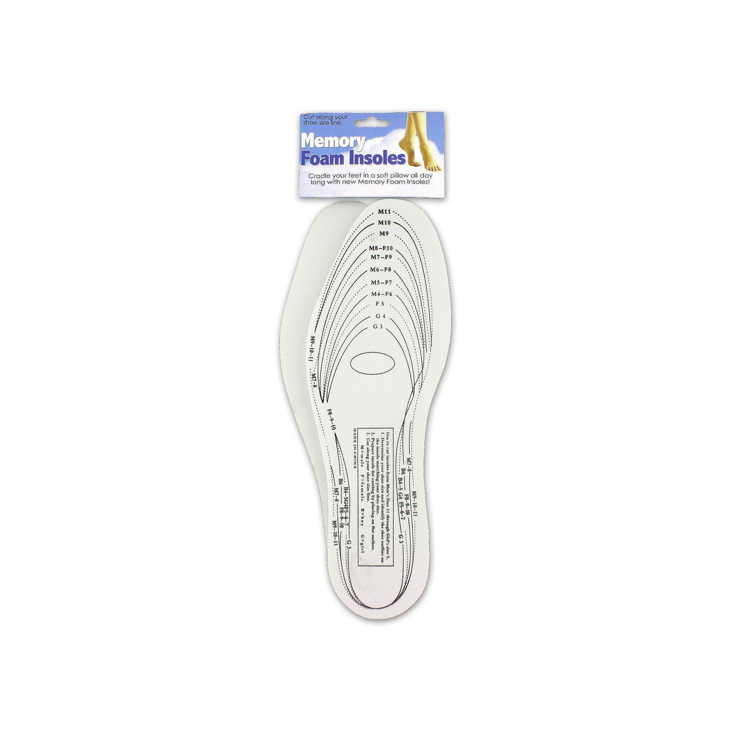 Memory Foam Shoe Insoles
