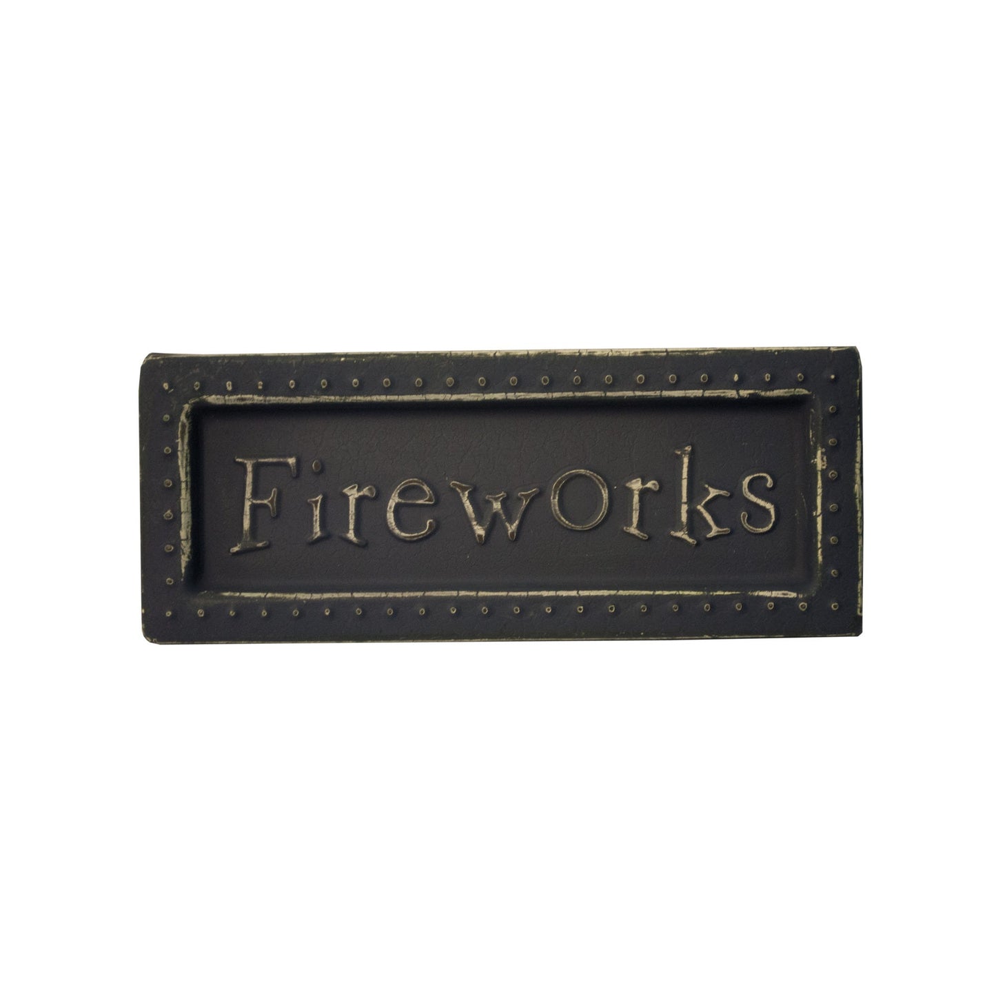 Fireworks Mini Metal Sign Magnet