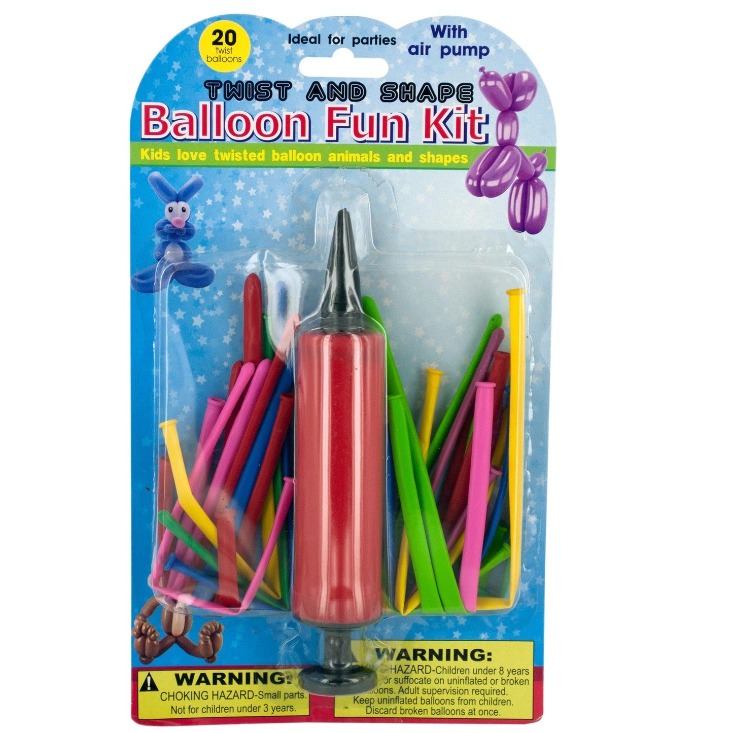 Twist & Shape Balloon Fun Kit with Pump