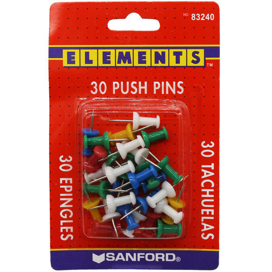 30 Count Sanford Push Pins