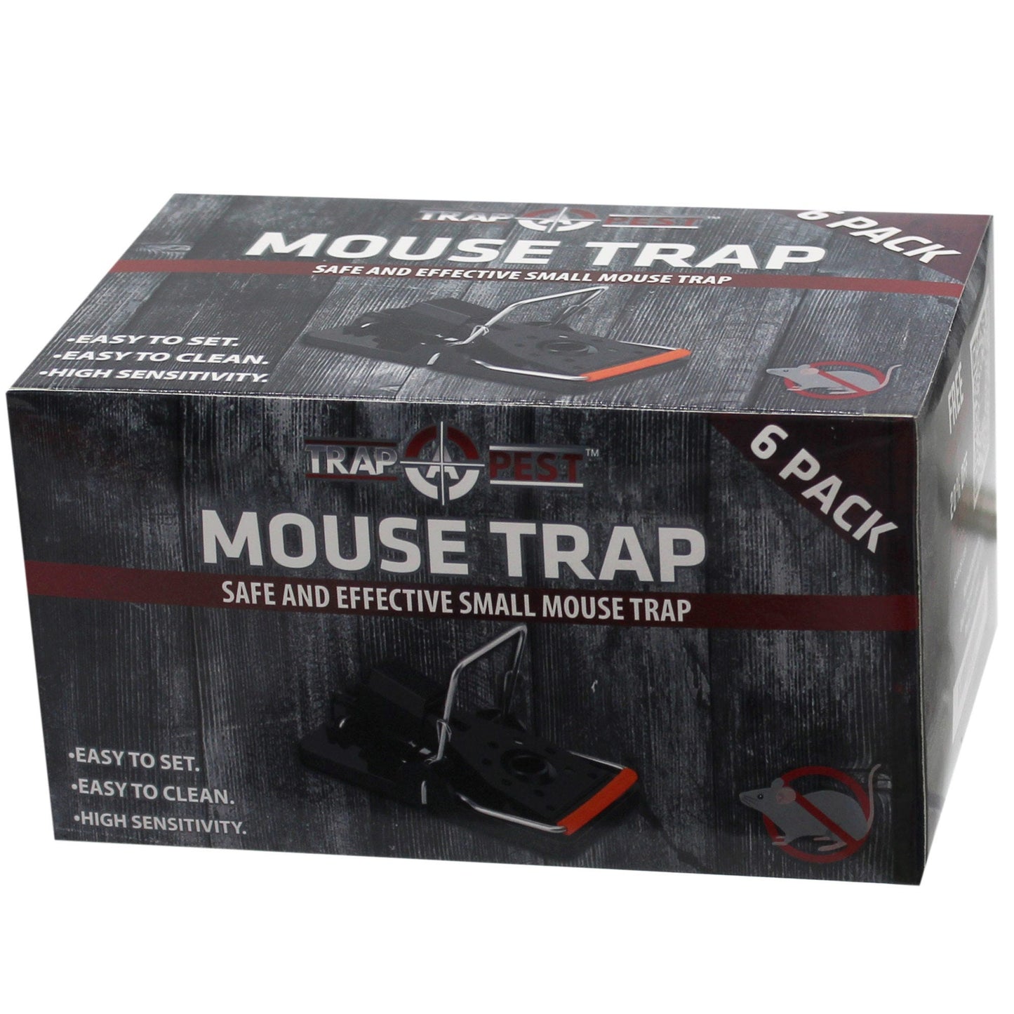 6 Pack Trap a Pest Mouse Traps