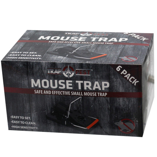 6 Pack Trap a Pest Mouse Traps
