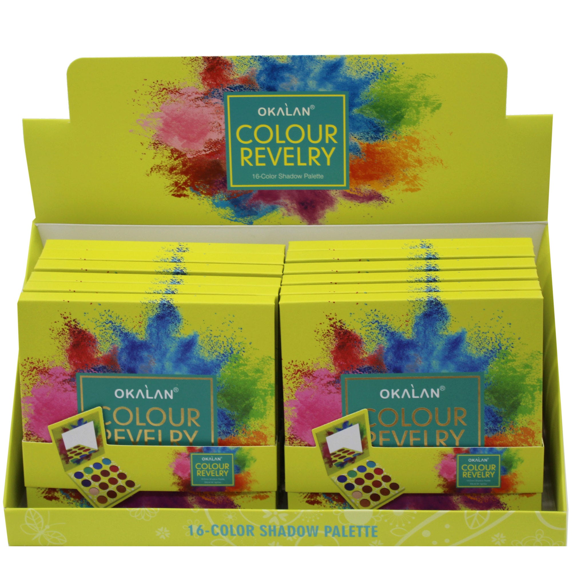 Color Revelry Eyeshadow Display in Countertop Display – Simple K Inc