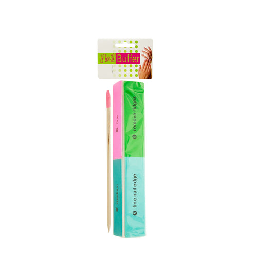 Nail Buffer with Cuticle Stick