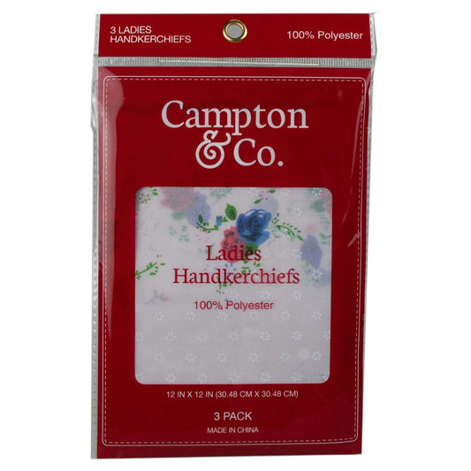 Ladies Handkerchief 3 pack