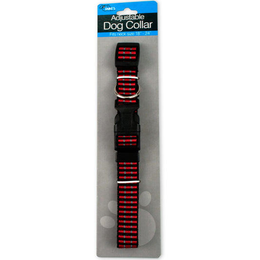Woven Reflective Dog Collar