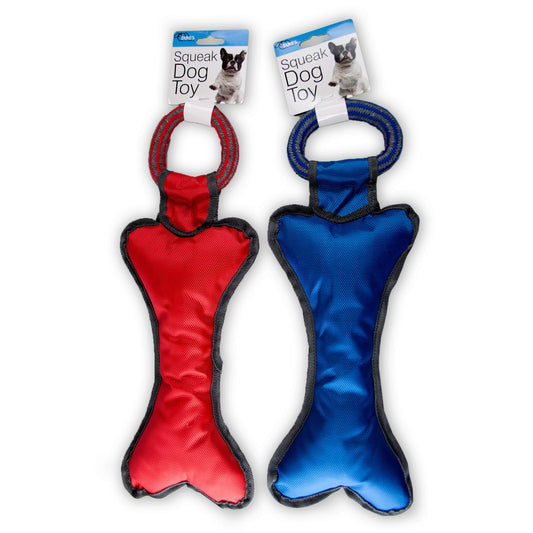 Squeak Bone Dog Toy