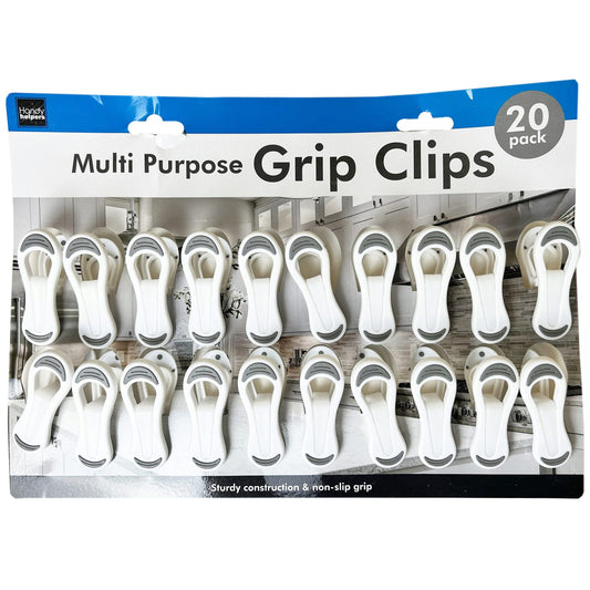 20 Pack Multi-Purpose Grip Clips