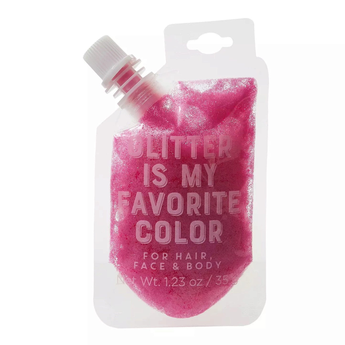 Pink Mini Body Glitter Pouch