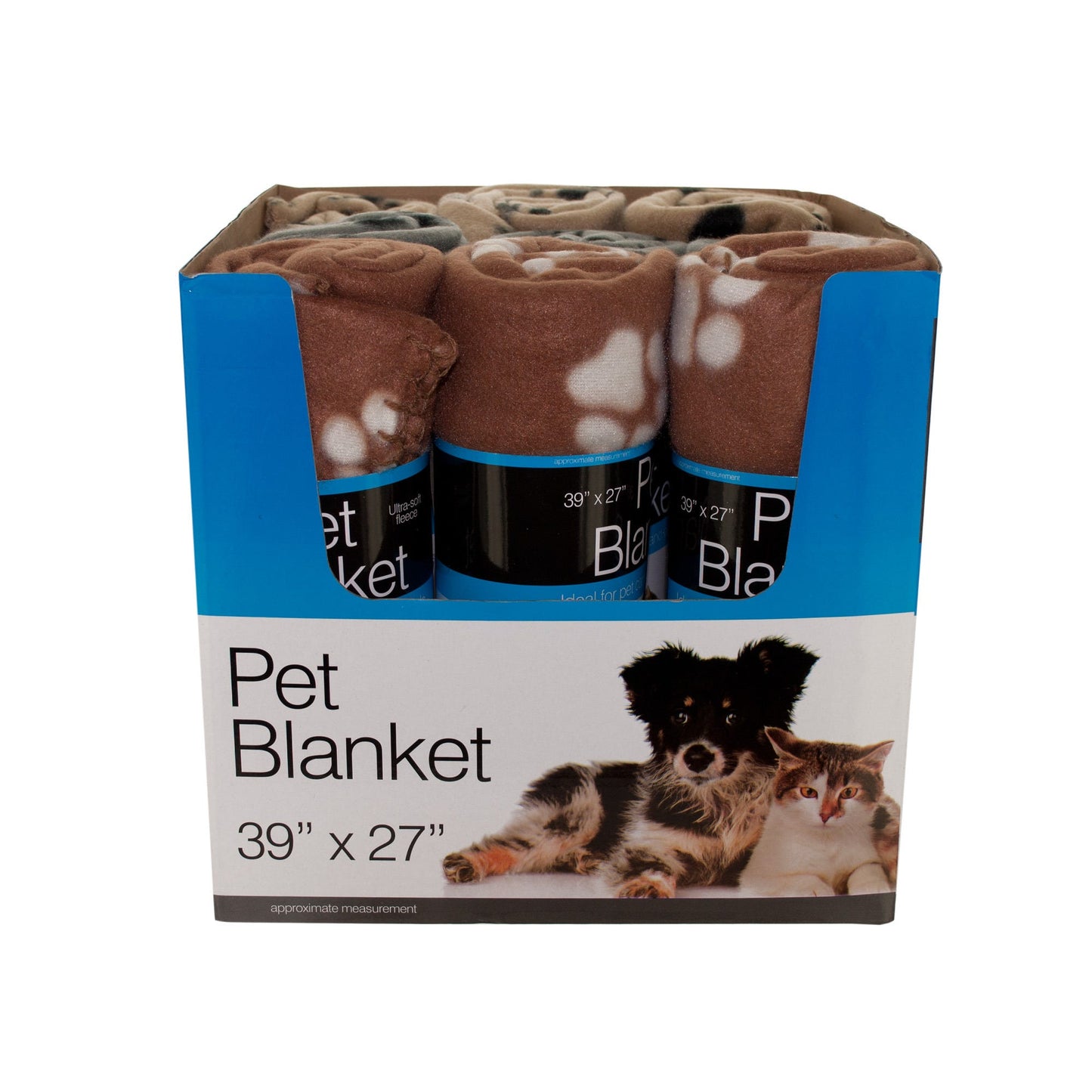 Paw Print Pet Blanket Countertop Display