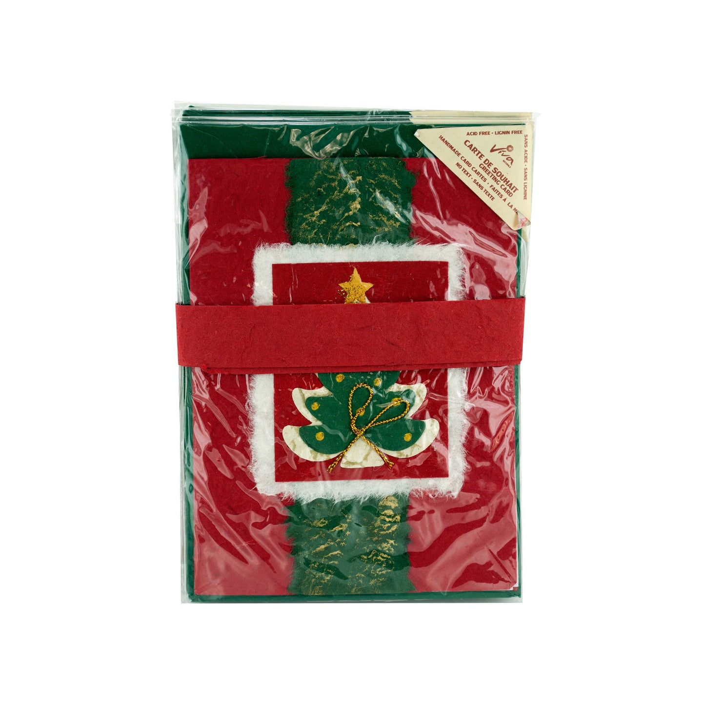 Handmade Holiday Card Set with Envelopes