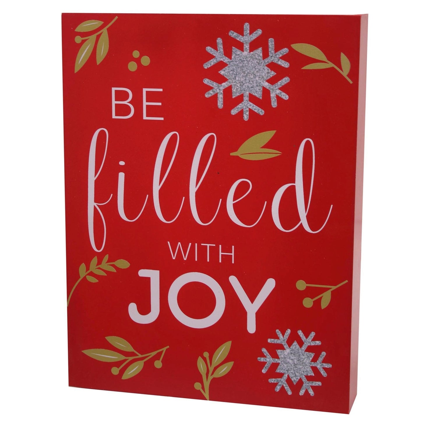 Be Filled with Joy Christmas Wall Decor